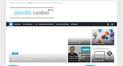 Desktop Screenshot of gomuluyazilim.com